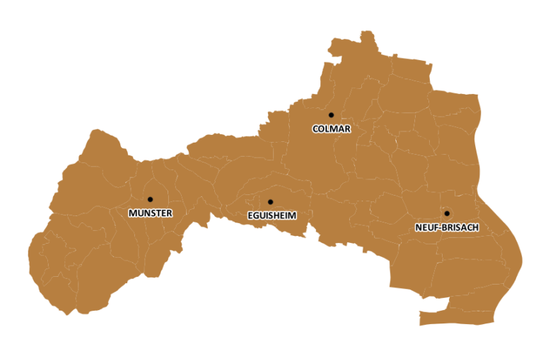 1990-2000 : Schéma Directeur Colmar-Rhin-Vosges​