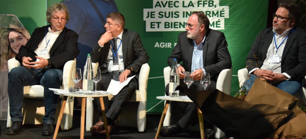 Table ronde à l'écomusée d'Alsace à Ungersheim © Fédération du BTP du Haut-Rhin